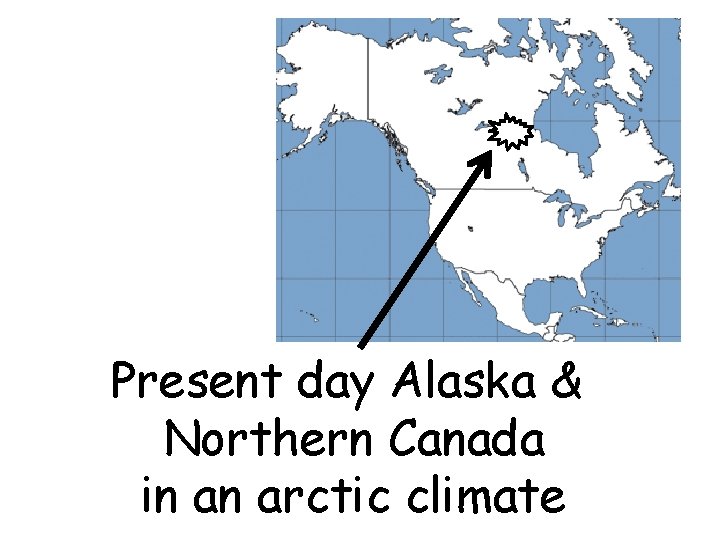 Present day Alaska & Northern Canada in an arctic climate 