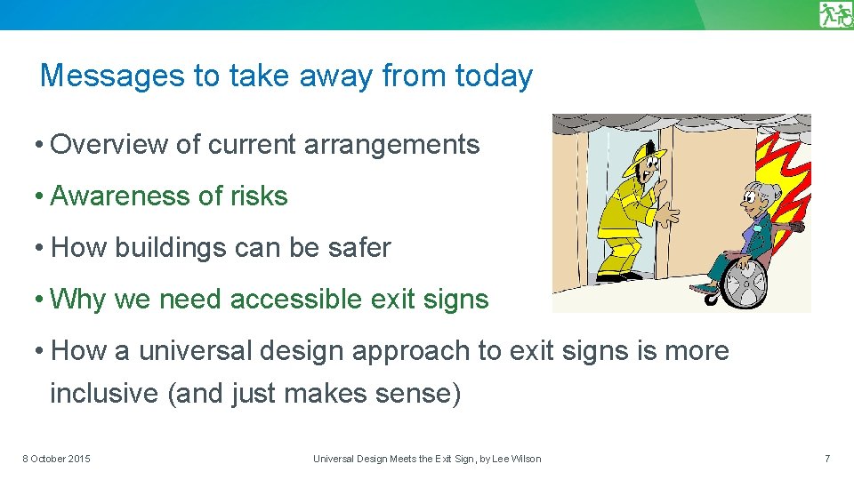 Messages to take away from today • Overview of current arrangements • Awareness of