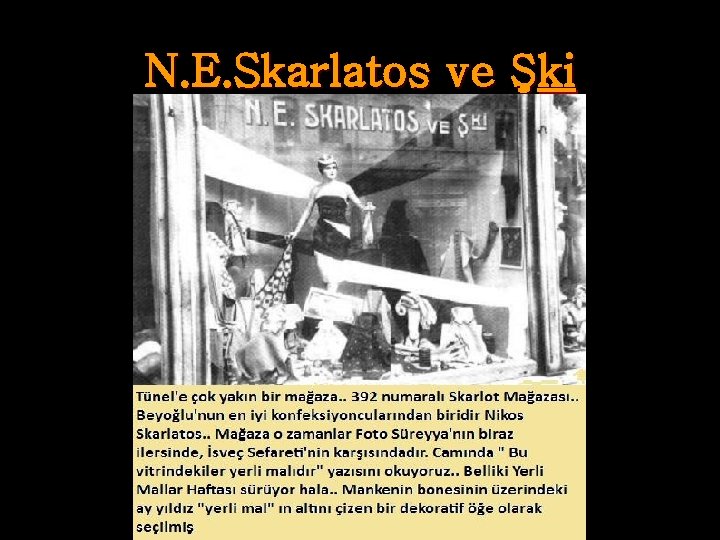 N. E. Skarlatos ve Şki 