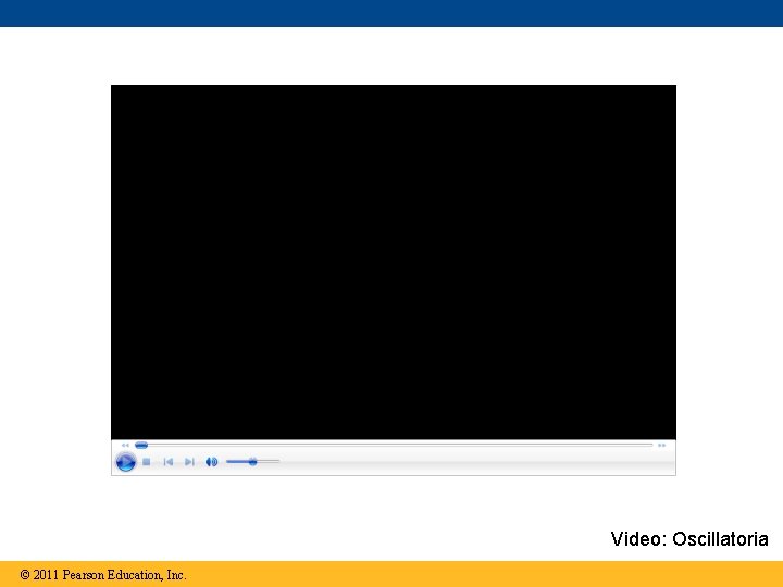 Video: Oscillatoria © 2011 Pearson Education, Inc. 