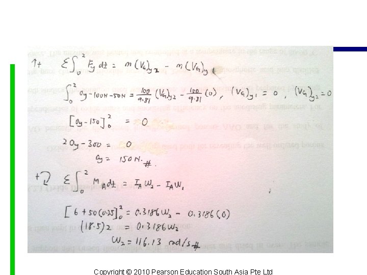 Copyright © 2010 Pearson Education South Asia Pte Ltd 