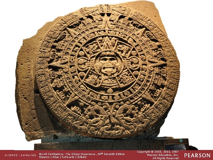 Figure 12. 4 This Aztec stone calendar is about 12 feet across and 4