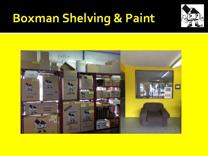 Boxman Shelving & Paint 