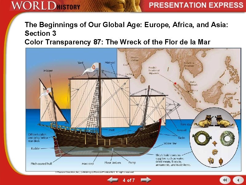 The Beginnings of Our Global Age: Europe, Africa, and Asia: Section 3 Color Transparency