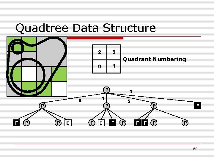 Quadtree Data Structure Quadrant Numbering 60 