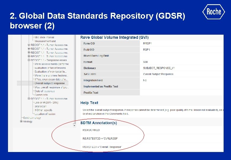 2. Global Data Standards Repository (GDSR) browser (2) 