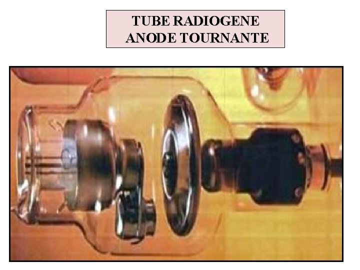 TUBE RADIOGENE ANODE TOURNANTE 