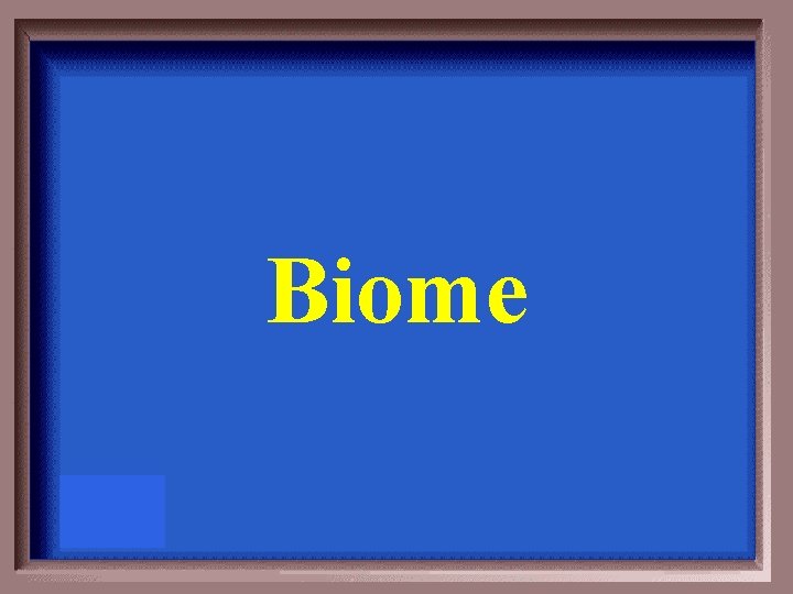 Biome 