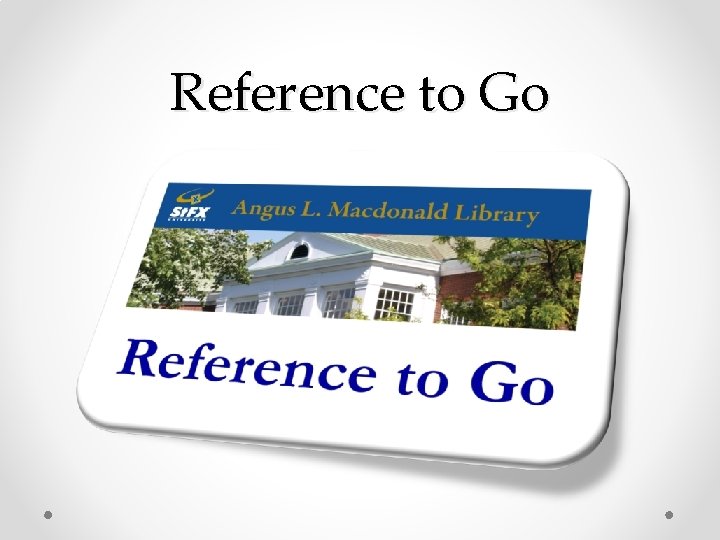 Reference to Go 