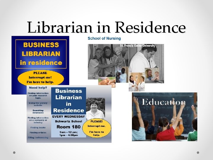 Librarian in Residence 