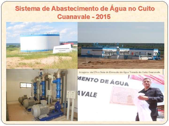 Sistema de Abastecimento de Água no Cuito Cuanavale - 2015 