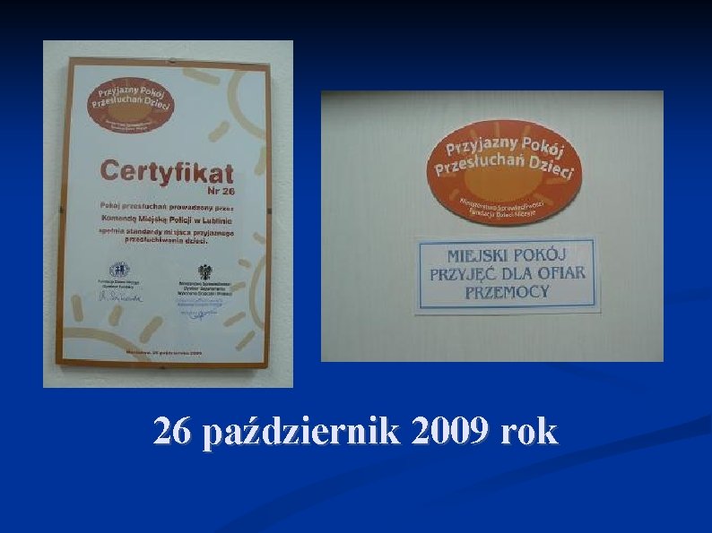 26 październik 2009 rok 