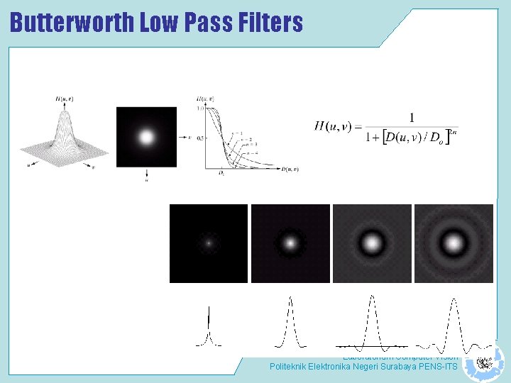 Butterworth Low Pass Filters Laboratorium Computer Vision Politeknik Elektronika Negeri Surabaya PENS-ITS 