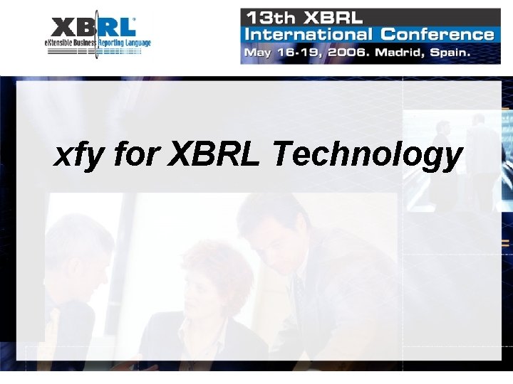 　xfy for XBRL Technology 
