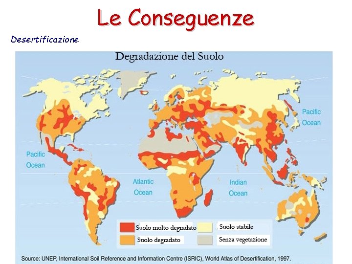 Le Conseguenze Desertificazione 
