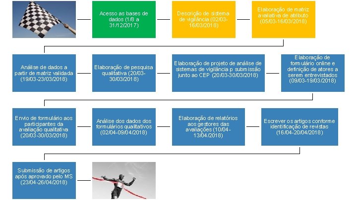 Acesso as bases de dados (1/8 a 31/12/2017) Descrição de sistema de vigilância (02/0316/03/2018)