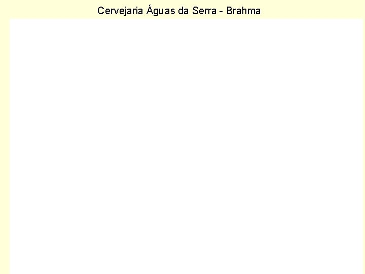 Cervejaria Águas da Serra - Brahma 