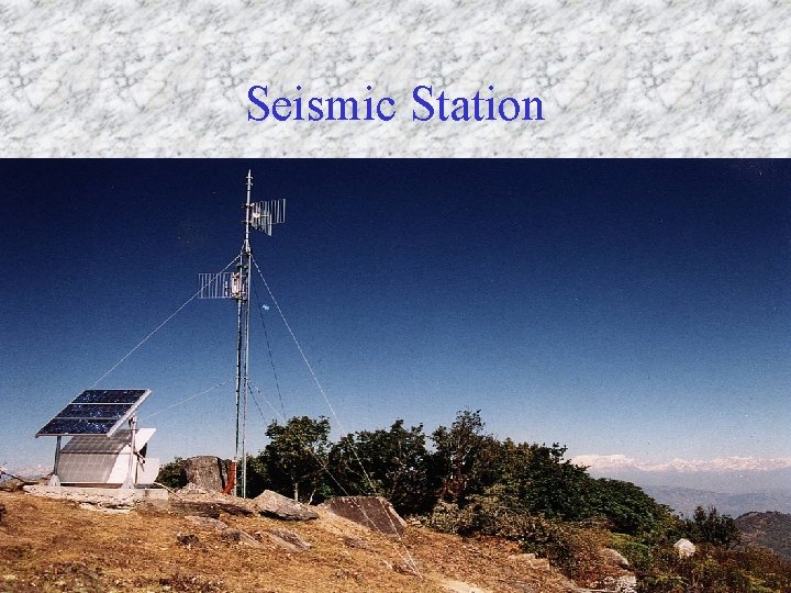 Seismic Station 