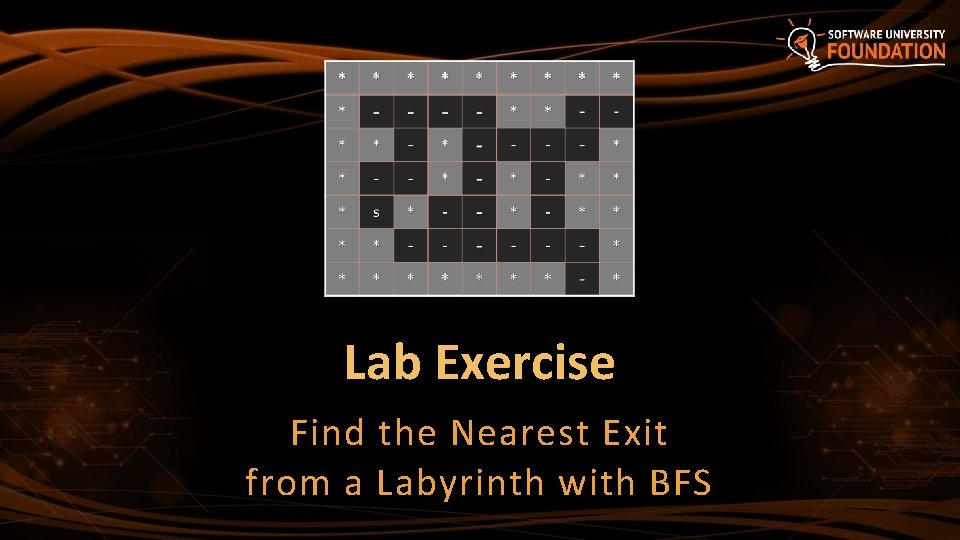 Lab Exercise Find the Nearest Exit from a Labyrinth with BFS 