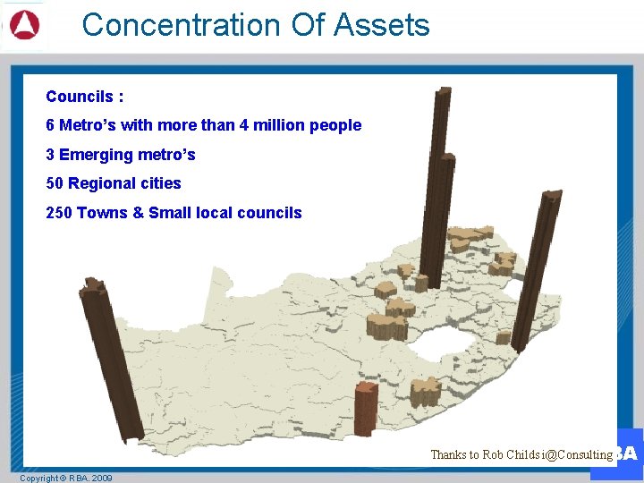 Concentration Of Assets Councils : 6 Metro’s with more than 4 million people 3