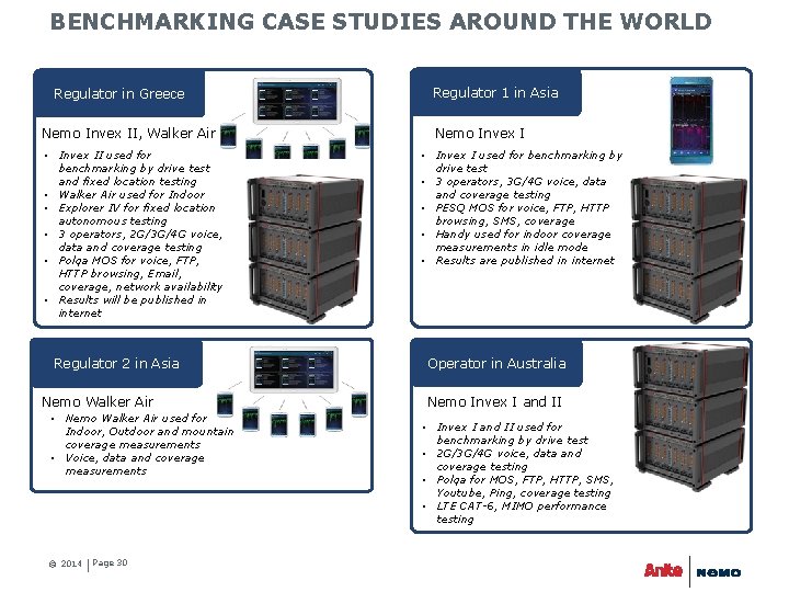 BENCHMARKING CASE STUDIES AROUND THE WORLD Regulator in Greece Nemo Invex II, Walker Air