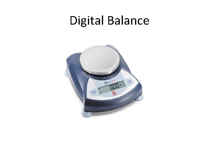 Digital Balance 
