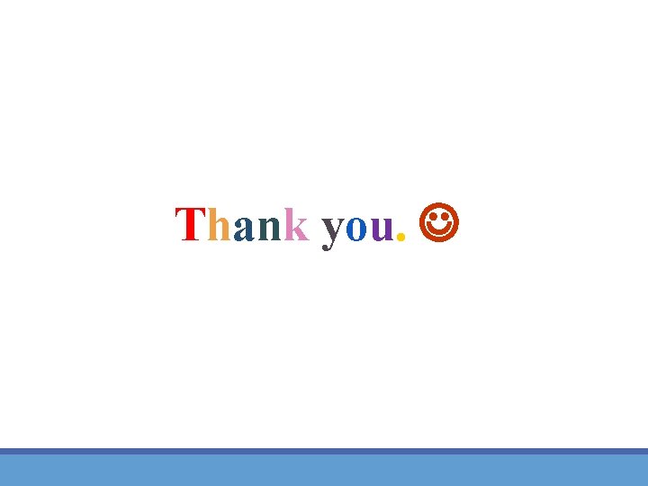 Thank you. 