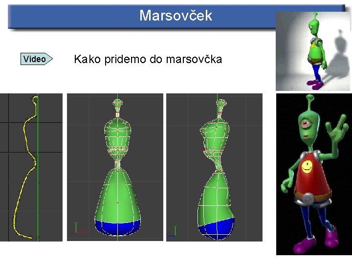 Marsovček Video Kako pridemo do marsovčka 