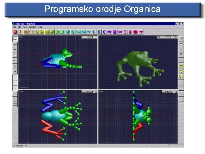 Programsko orodje Organica 
