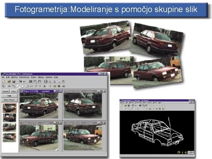 Fotogrametrija: Modeliranje s pomočjo skupine slik 