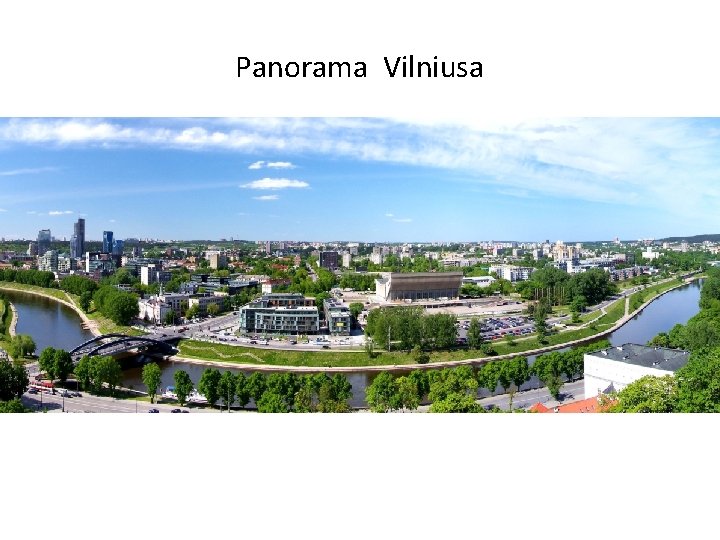 Panorama Vilniusa 