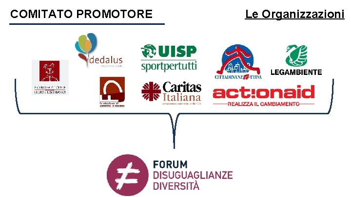 COMITATO PROMOTORE Le Organizzazioni 