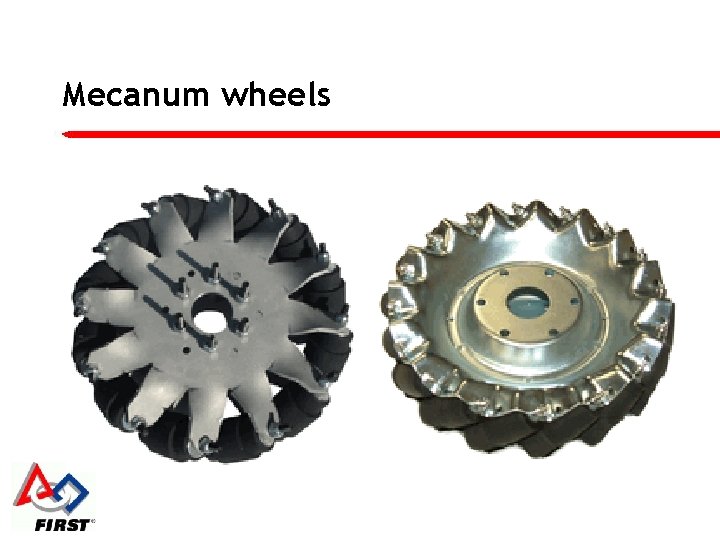 Mecanum wheels 