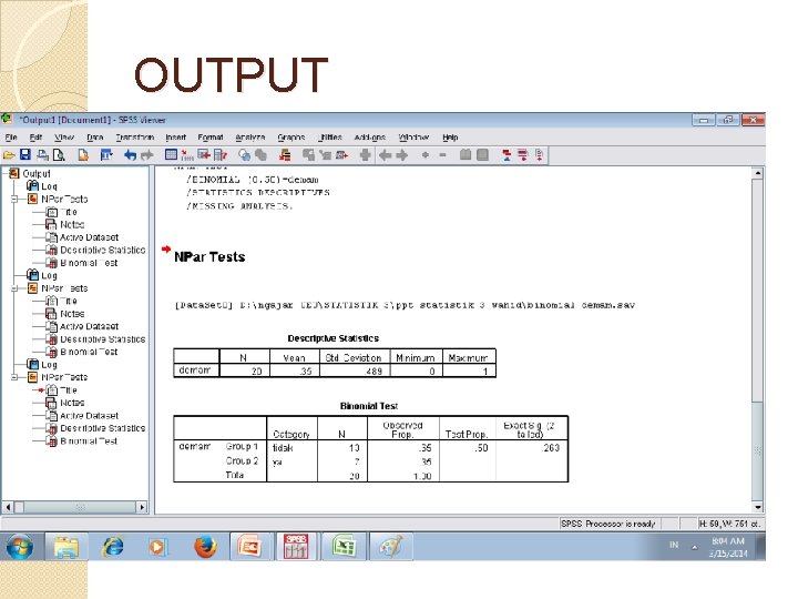 OUTPUT 