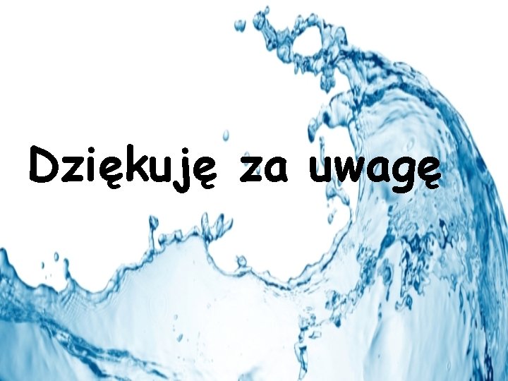 Dziękuję za uwagę 
