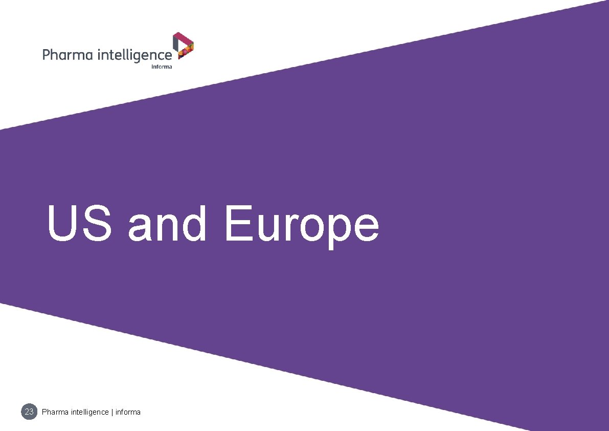 US and Europe 23 Pharma intelligence | informa 