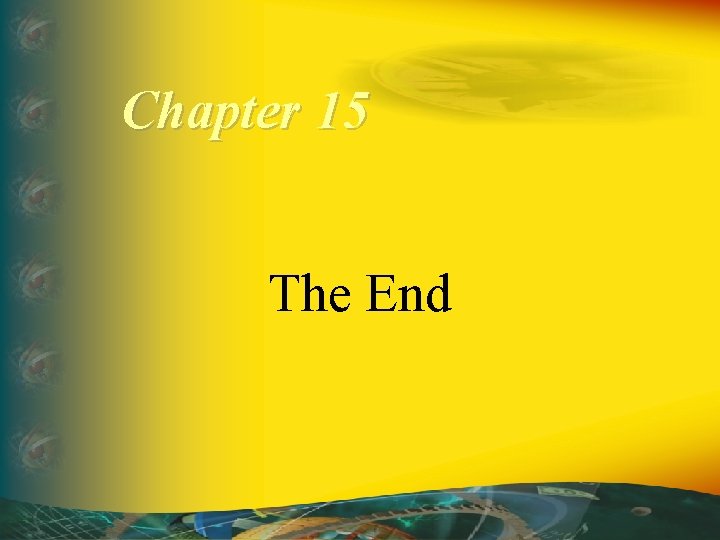 Chapter 15 The End 