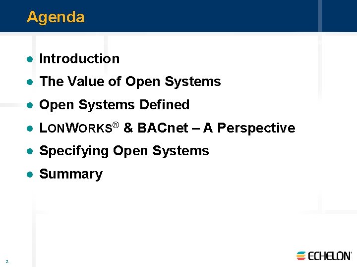 Agenda 2 l Introduction l The Value of Open Systems l Open Systems Defined