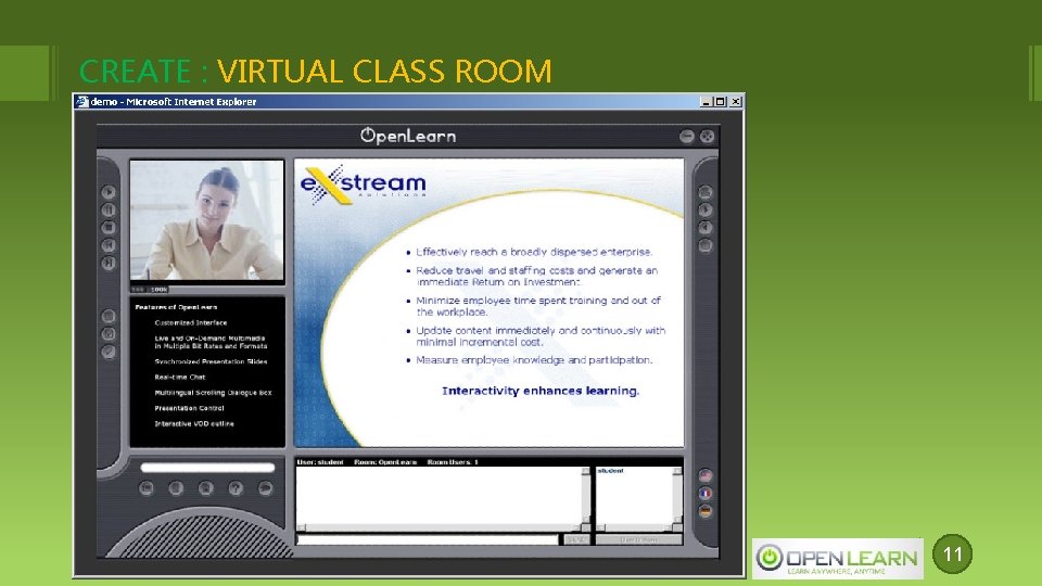 CREATE : VIRTUAL CLASS ROOM Proposal powerpoint Template 11 