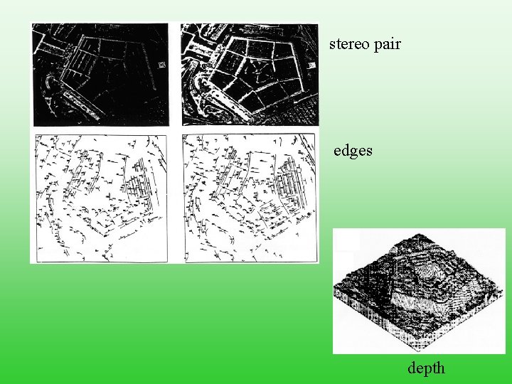 stereo pair edges depth 