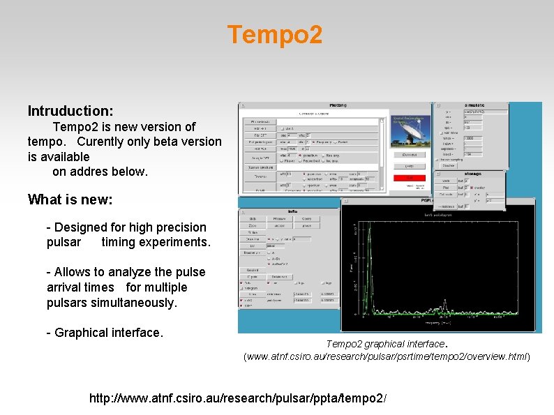 Tempo 2 Intruduction: Tempo 2 is new version of tempo. Curently only beta version
