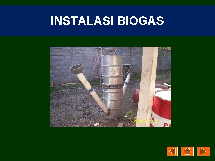 INSTALASI BIOGAS 