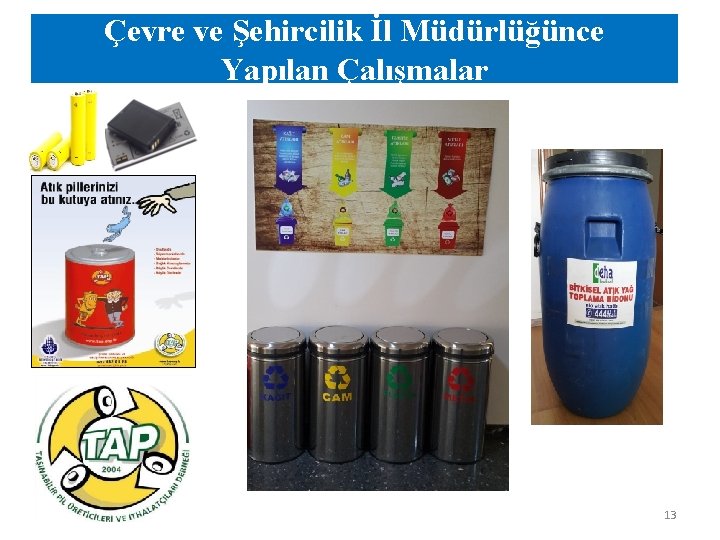 Çevre ve Şehircilik İl Müdürlüğünce Yapılan Çalışmalar Ekim 2020 Salı 13 