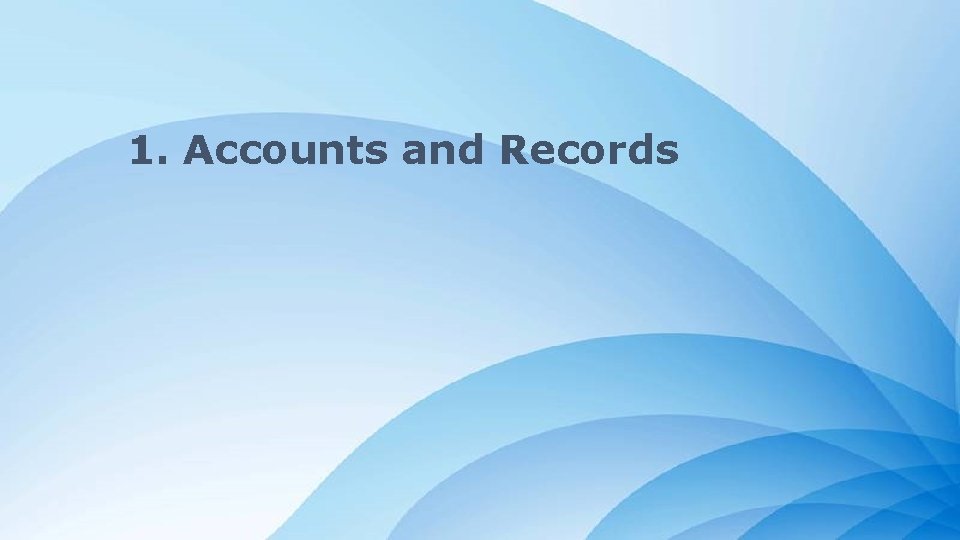 1. Accounts and Records Powerpoint Templates 