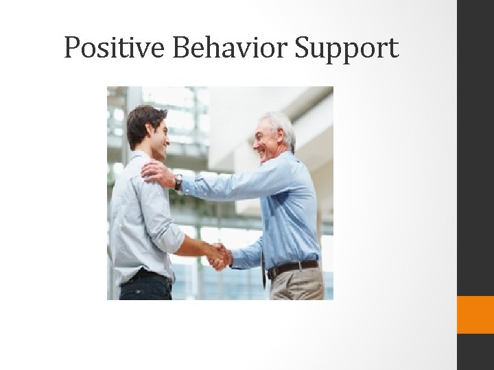 Positive Behavior Support 