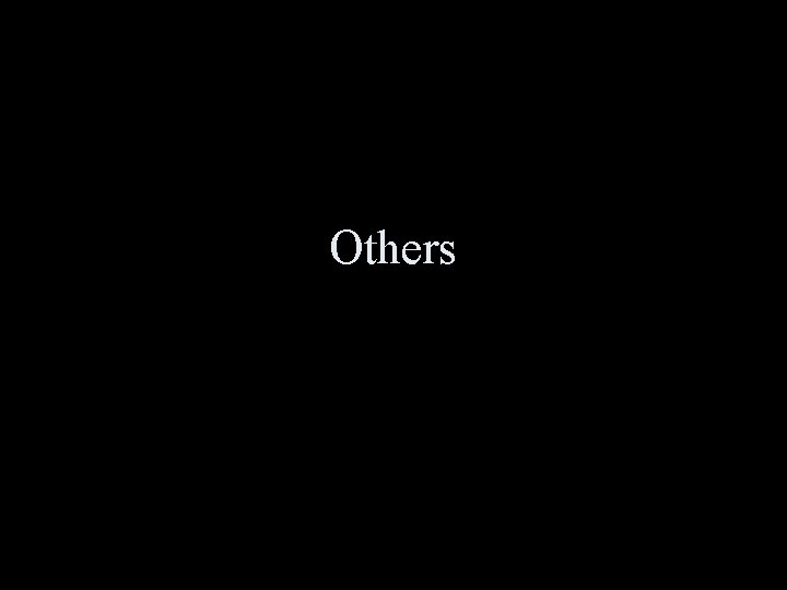 Others 