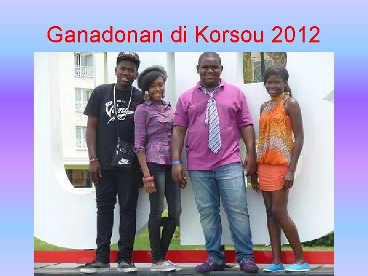 Ganadonan di Korsou 2012 Ganadonan di Korsou 2012