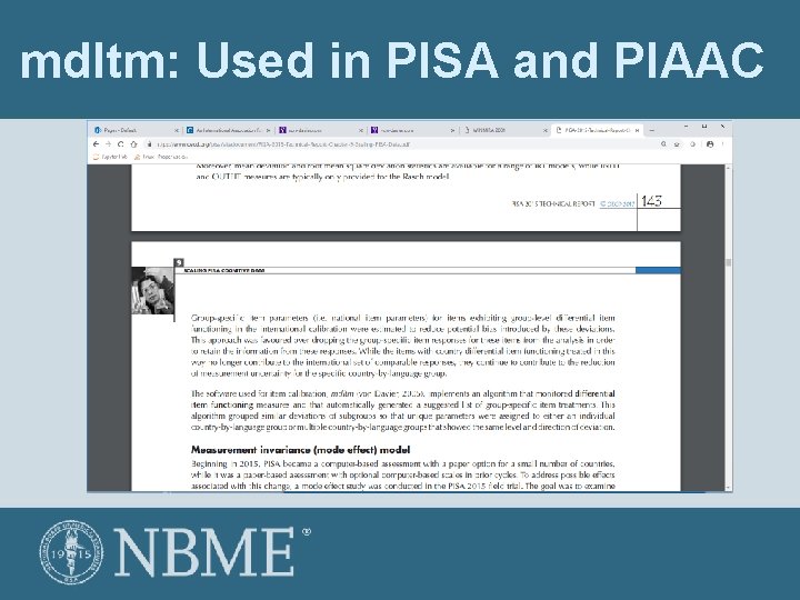 mdltm: Used in PISA and PIAAC 