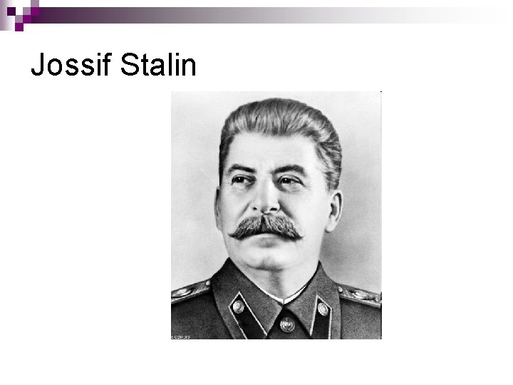 Jossif Stalin 