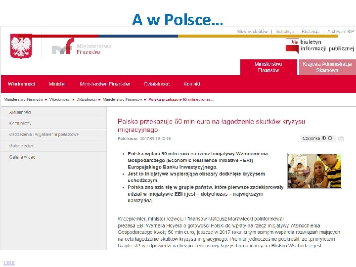 A w Polsce… LINK 